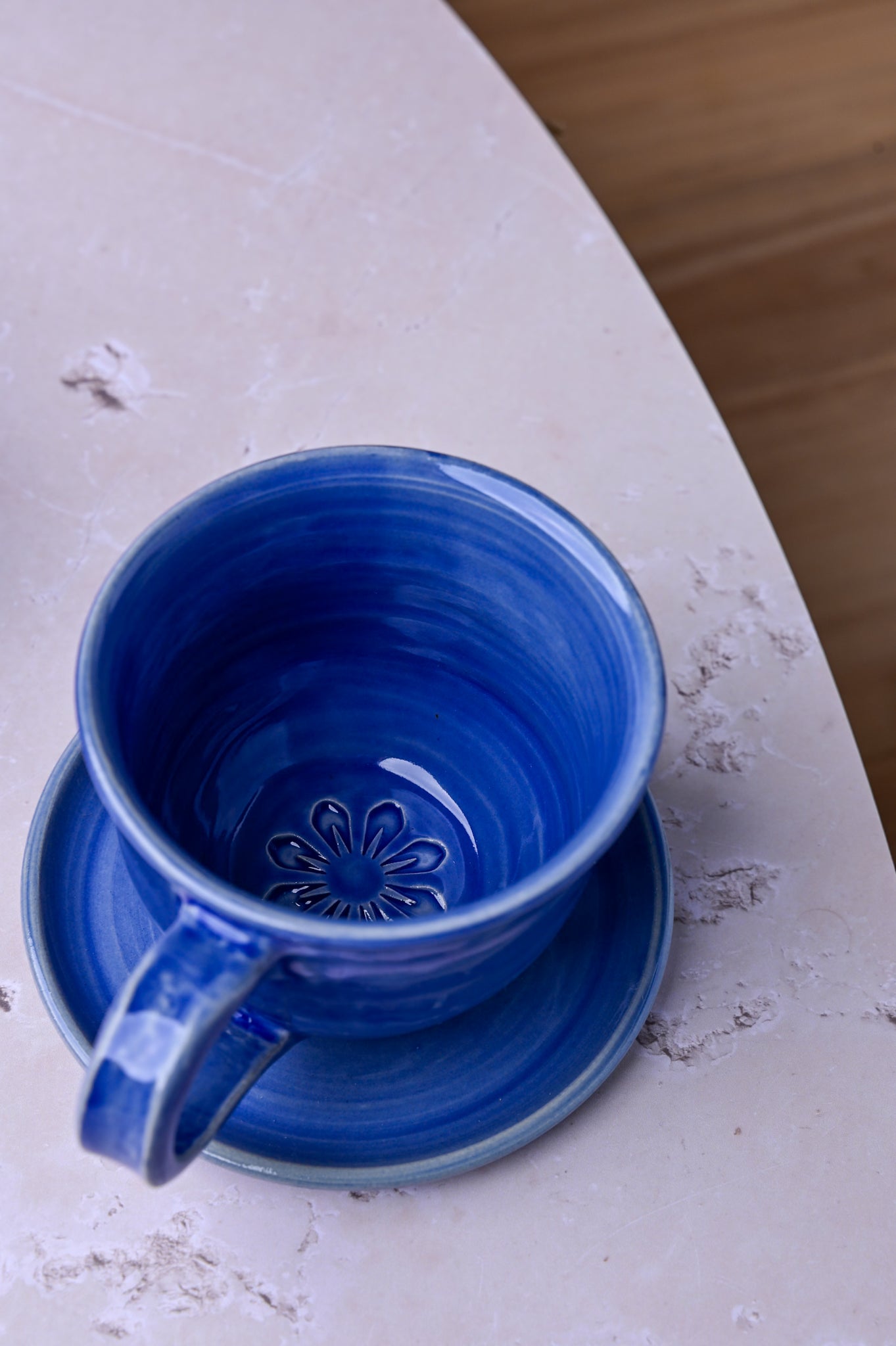Handmade ‘Cuppa Tea for MND’ Cup & Saucer Set – Limited Edition