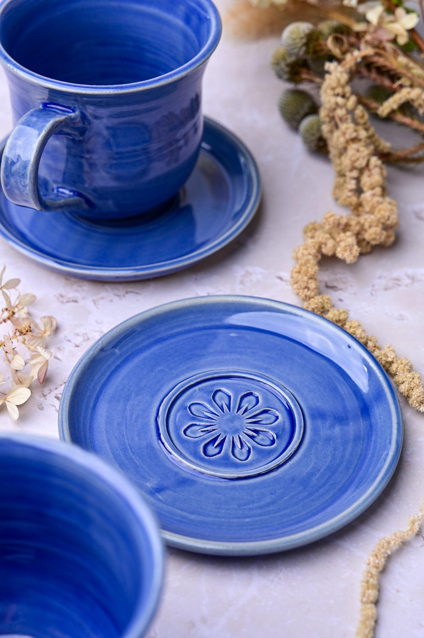 Handmade ‘Cuppa Tea for MND’ Cup & Saucer Set – Limited Edition