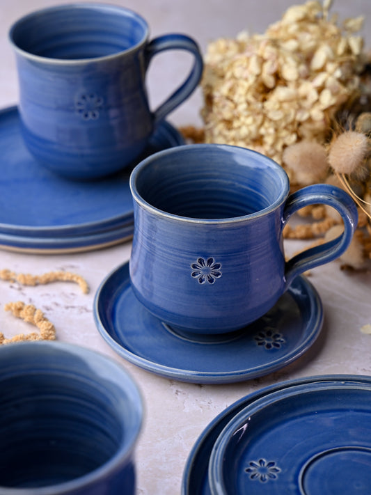 PRE-ORDER : Handmade 'Cuppa Tea for MND' Cup & Saucer Set - Limited Edition